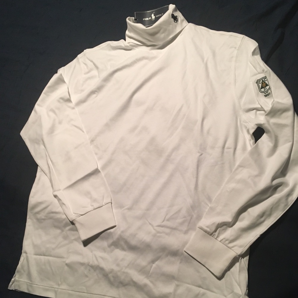 White Polo Golf turtleneck NWT